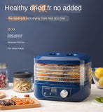 Elegant Design 5 Trays Mini Food Dehydrator Fruit Dryer Household Baby Pet Snack Fruit And Vegetable  Snacks Air Dryer