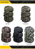 Prepper Extra large 90L Outdoor Camping Waterproof Tent Bagpack Travel Climbing Fishing Training Wearproof Camo Luggage bag