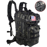 Compacted 3 days'Assault Backapck Outdoor Molle Tactical Backpack 1000D Waterproof Camping Bags Men Sport Travel Bag Camping Hunting Hiking