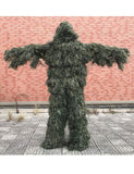 5pcs/set Camouflage Ghillie Suit Yowie Sniper Tactical Clothes Camo Suit for Hunting Paintball Ghillie Suit Men Hunting Clothes