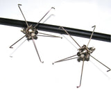 6/12pcs Judo Bird Hunting Arrow Heads 100 Grains 4mm Screws Stainless Steel Arrow Small Animal Game Archery Bow