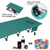 2022 New! Ultralight Camping Cot Compact Folding Cot Bed for Outdoor Backpacking Camping Cot Bed