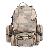 Hot-selling!Prepper 50L Bugout Tactical Bagpack Waterproof Military Molle Pouch Camping Hiking Shooting Hunting Camping