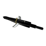 Black Swhacker Broadhead 2 Blade 100Grain 1.75"Cut Screw on/off Tips for Carbon/Fiberglass/Aluminum Arrows Hunting