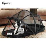Gen 4 Portable Dog House Cage for Small Dogs Crate Cat Net Tent for Cats Outside Kennel Foldable Pet Puppy Anti-Mosquito Net Tents