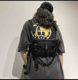 2022 New Design! Functional Tactical Chest Bag Fashion Molle Vest Streetwear Bag Waist Pack Wild Chest Rig Bag