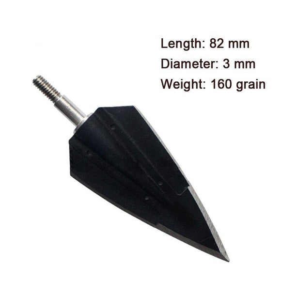 Broadheads 160Grain Universal Thread 2 Fix Blade Tip Points Target For Outdoor Hunting Accessories