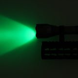 10000 Lumens LED Flashlight Blue/red/UV/White Tactical Flashlights Aluminum Gray Hunting Torch C10 Powerful Weapon Gun Lantern