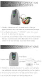 Portable Active Ozone Generator Sterilizer Air purifier Purification Fruit Vegetables water food Preparation ozonator ionizator