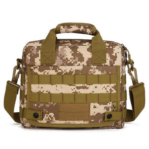 Camo Tactical Messenger Bag For Ipad4 / 10 Inch Tablet Laptop Bag Outdoor Waterproof Army oulder Bag Tactic Briefcase