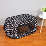 Gen 3 Portable Folding Rectangular Pet Tent Dog House Cage Playpen Puppy Kennel Fence Outdoor Car Travel Mesh Tent For Small Dogs Cats
