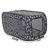 Gen 3 Portable Folding Rectangular Pet Tent Dog House Cage Playpen Puppy Kennel Fence Outdoor Car Travel Mesh Tent For Small Dogs Cats