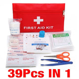 Portable Medium Empty First Aid Kit Pouch Household Multi-Layer Outdoor Car Bag First Aid Bag 16/39/46/51/79/121/180/300Pcs