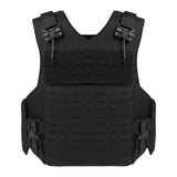Top Quality Buffalo Outdoor Wearproof Tactical Vest Anti-stab Tactical Gear Set - Black