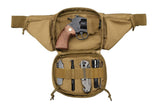 Outdoor EDC Tactical Gun Waist Bag Holster Chest Combat Camping Sport Hunting Athletic Shoulder Sling Gun Holster Bag