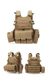 Heavy-duty Tactical Vest JPC Plate Carrier Hunting Vest  Ammo Mag Vest Tactical gear Armor vest