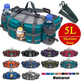 2022 New! Outdoor Sports Waist Bag Hiking Cycling Climbing Backpack Bicycle Pack Running Water Bottle Waterproof Nylon Mountain