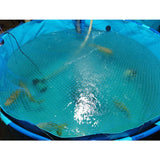 High Quality Collapsible Fish Tank 1400 Liter Diameter 150cm x Height 80cm Fresh/Salt Water Breeding Round Plastic Fish Pond