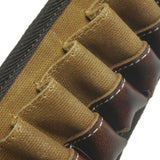 Top Quality 25 Rounds 12GA Ammo Holder Belt Leather Canvas Cartridge Tactical Shotgun Shell Waist Belt Bullet Holster Carrier