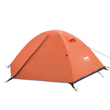 2 Person Backpacking Tent Aluminum Pole Lightweight Camping Tent Double Layer Portable Handbag for Hiking Travelling
