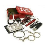 Outdoor SOS Emergency Survival kit  Survival Tools Multi Tool Camping Gear Equipment Hiking Accessories  Equipment