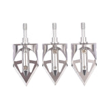 2022 New Design! 3 pcs 100 grains Broadhead Arrowheads Shooting Point Tip Archery hunting Points Outdoor Sport