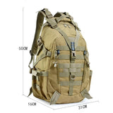 2022 new! Prepper Tactical Quick Response Backpack Outdoor Molle Camouflage Rucksack Military Assault Bag Hiking Camping Hunting Travel Knapsack