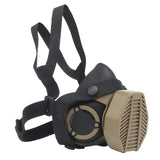 Special Tactical Respirator Mask Half Face Gas Mask for Military Paintball Airsoft Hunting CS