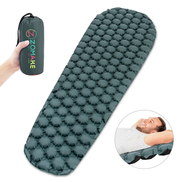 Ultralight sleeping pad fast filling air bag camping sleeping mattress trekking hiking camping mattress inflatable