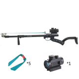 2022 New! panther Hunting Slingshot Rifle Precision Shooting Retractable Folding Catapult Powerful Stainless Slingshot