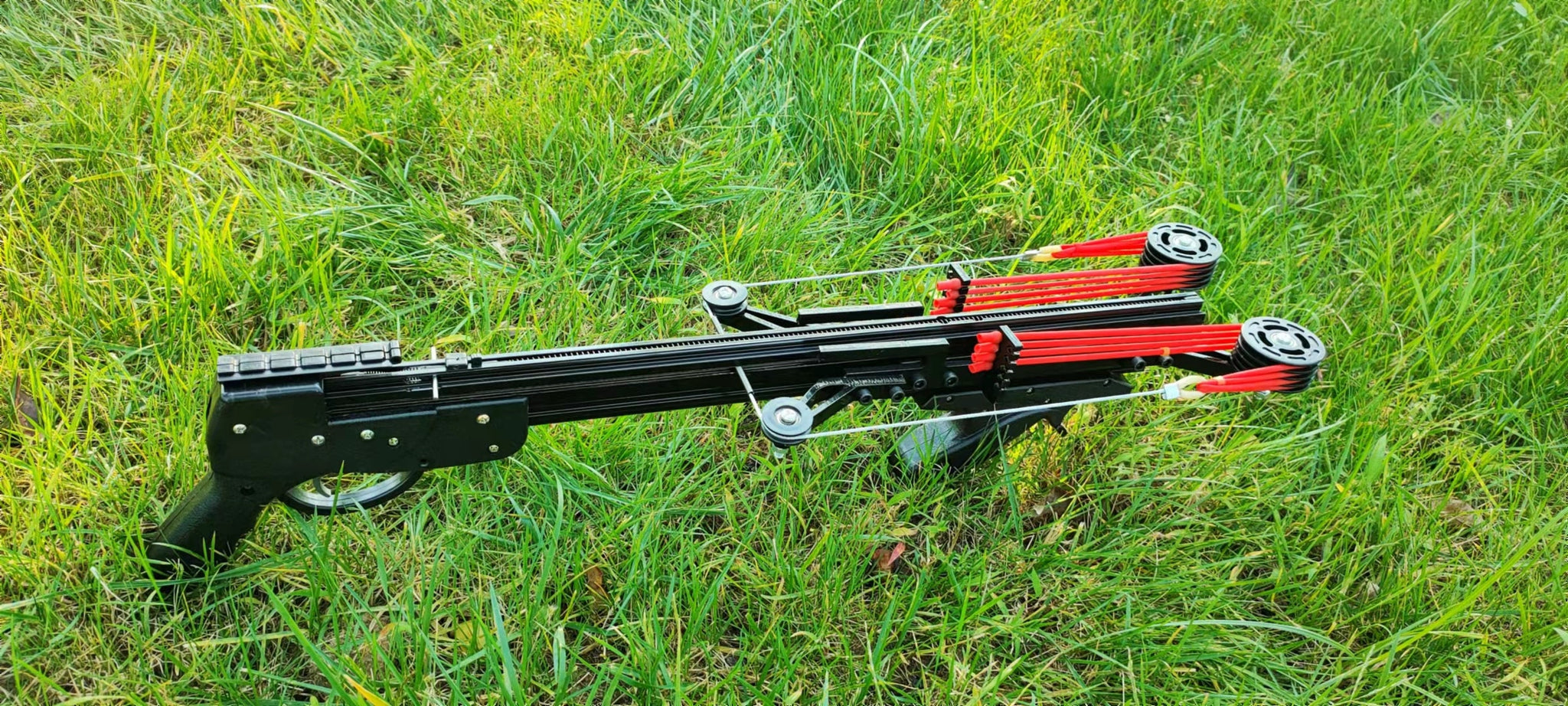 2022 New! Powerful Slingshot Rifle Portable Semi-Automatic 40BB