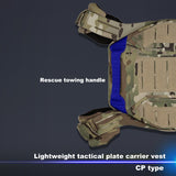 Lightweight Laser-cut UTA X-Wildbee Universal Armoured Plate Carrier Tactical Vest Modular Hunting