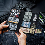 Tactical Foldable Patch Organizer Patch Holder Board Mat for All Patches ID Name Tapes