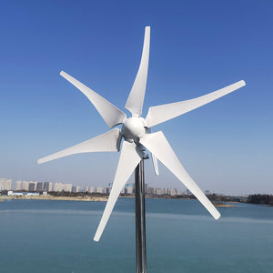 Wind Turbine Generator Portable 600W 800W 1000W Alternative Energy Alternateur 12V 24V 48V Wind Generator Free MPPT Controller