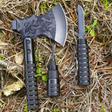 Foldable Camping Axe Multi-Tool Kit Survival Emergency Gear Portable Camp Outdoor Camping Axe Shovel Multi-Tool