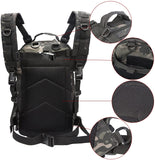 Compacted 3 days'Assault Backapck Outdoor Molle Tactical Backpack 1000D Waterproof Camping Bags Men Sport Travel Bag Camping Hunting Hiking