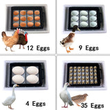 2022 New! Upgraded Farm Machine 4-35 Hatchery Egg Hatchers Cheap Price Incubator Brooder Chicken Automatic Eggs Incubator Bird Quail Brooder