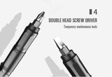 8-in-1 Tactical Pen Self Defense Supplies Tungsten Steel Security Pen Self Protection Personal Defense Tool Defence EDC Tool Pen