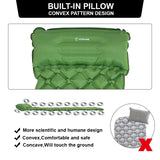 Upgraded Camo Inflatable Sleeping Pad Camping Mat With Pillow air mattress Cushion Sleeping Bag air sofas inflatable sofa