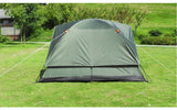 3-4 Person Windbreak Double Layers Waterproof Anti UV Camping Tent For Outdoor  Hunting Fishing Travel Picnic 200x200x130cm