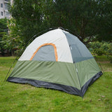 3-4 Person Windbreak Double Layers Waterproof Anti UV Camping Tent For Outdoor  Hunting Fishing Travel Picnic 200x200x130cm