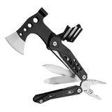 High Quality 11 In 1 Multitool Camping Tool Foldable Hammer Axes Screwdrivers Axe Knife Bottle Opener Emergency Survival Equipment Gifts