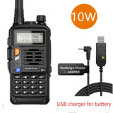 BAOFENG UV-S9 UV-S9 Plus Powerful Handheld Transceiver with UHF VHF Dual Band Walkie Talkie Ham UV-5R Two Way Radio