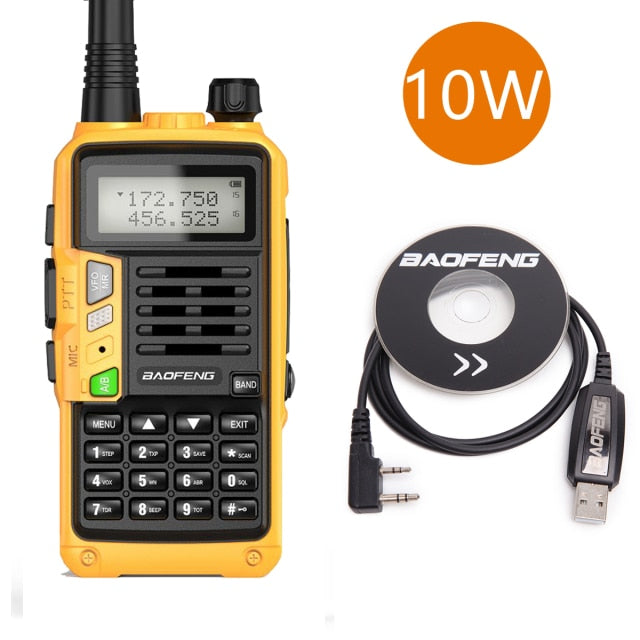 2021 Baofeng Uv-s9plus puissant talkie-walkie Radio 8w / 10w 10km