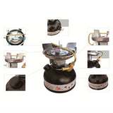 High Quality Outdoor Camping Fishing Multi-fuel Oil Stove Portable Gasoline Stove Non Preheating Oil Furnace Picnic Burners Stove Cookware