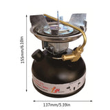 High Quality Outdoor Camping Fishing Multi-fuel Oil Stove Portable Gasoline Stove Non Preheating Oil Furnace Picnic Burners Stove Cookware