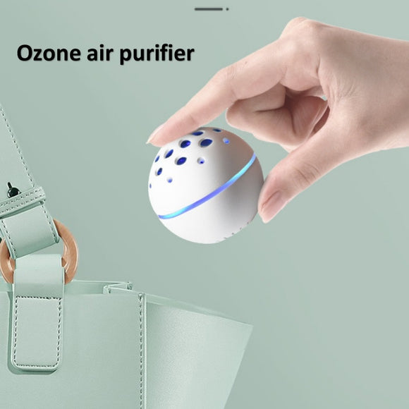 New Design! Portable Ozone Generator Air Purifier Disinfection Ball Ozonizer Humidifier Deodorizer Fridge for Refrigerator Shoes Cloth