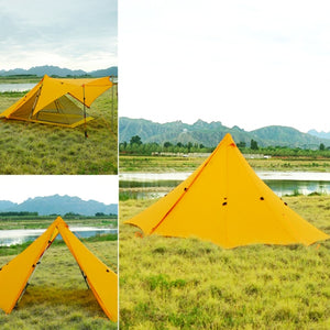 20D Multifunctional Ultralight Tent /Sun Shelter Camping Tent Outdoor Hiking Backpacking Hunting Tent/ Sunshade pole/Inner tent