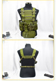 4th Gen Lightweight Tactical Vest Chest Hanging With Molle System and Detachable Accessory Bag