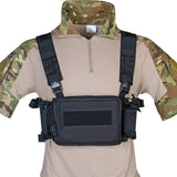 Chest Rig H-harness Vest Tactical Carrier Mag Pouch Insert CRX Hunting Hiking Shooting Sports